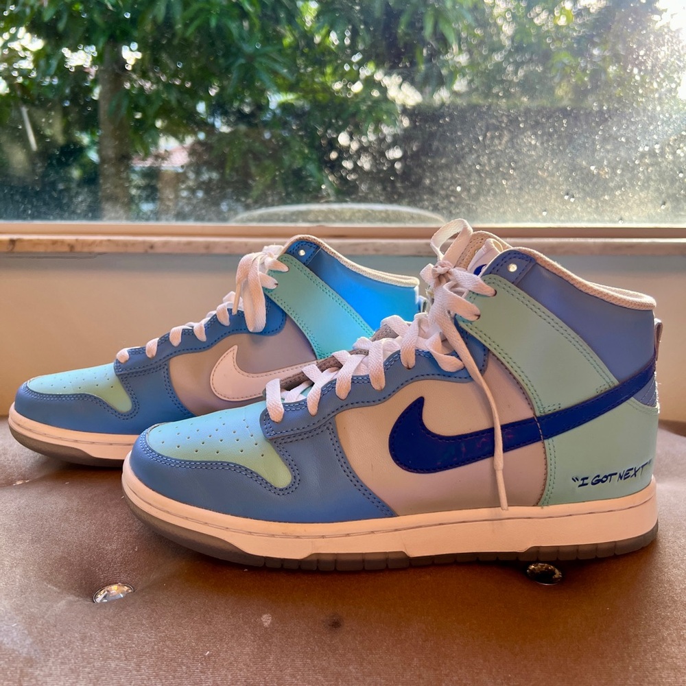 Preloved Nike Men's Dunk High I Got Next {SZ 9} - Picture 6 of 9